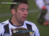 Serie A: Udinese vs Juventus / Falta de Mauricio Isla a Arturo Vidal