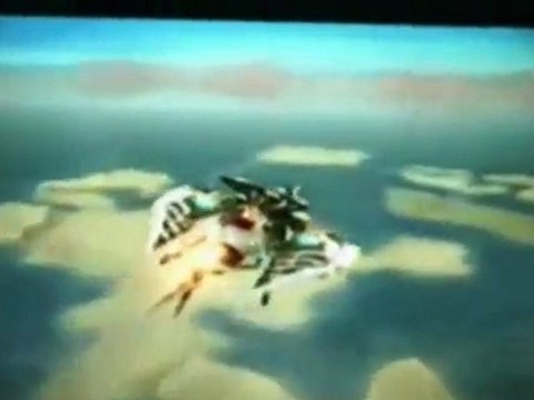 Final Fantasy Type-0 (PSP) - Présentation des déplacements en airship