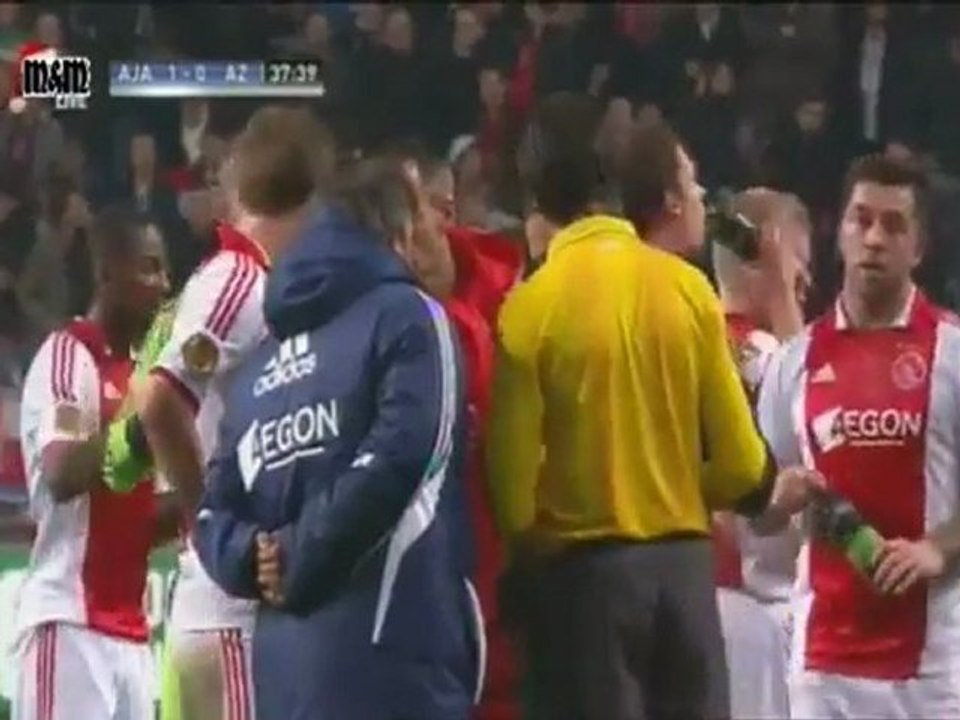 Ajax - AZ Alkmaar Maçında Skandal