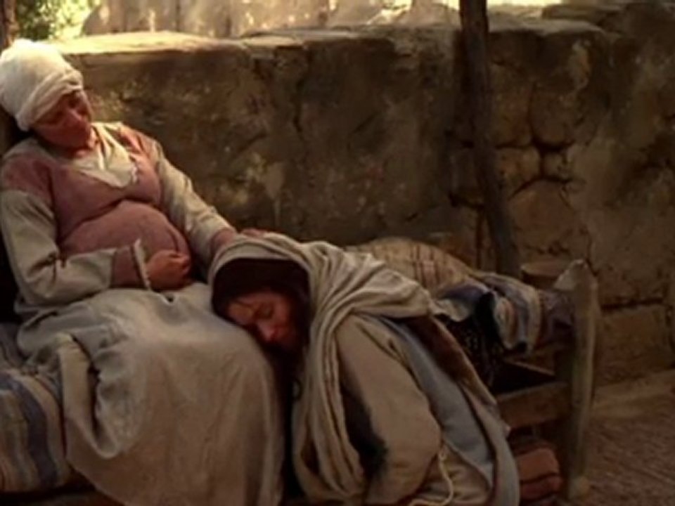 Mary and Elisabeth rejoice together