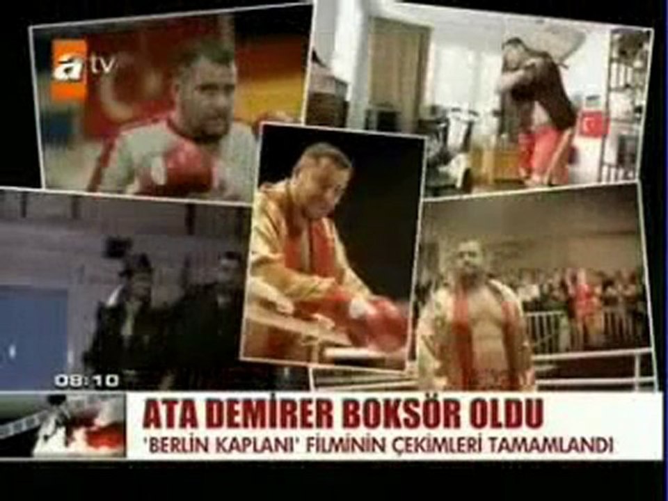 Ata Demirer in Yeni Filmi Berlin Kaplanı