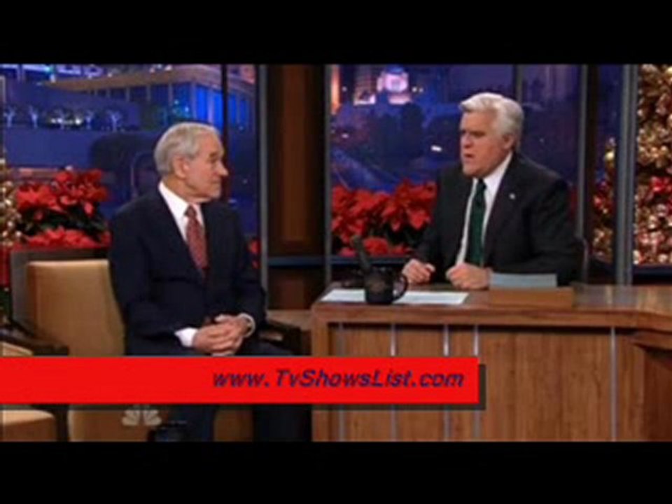 The Tonight Show with Jay Leno Season 19 Episode 220 (Ron Paul)