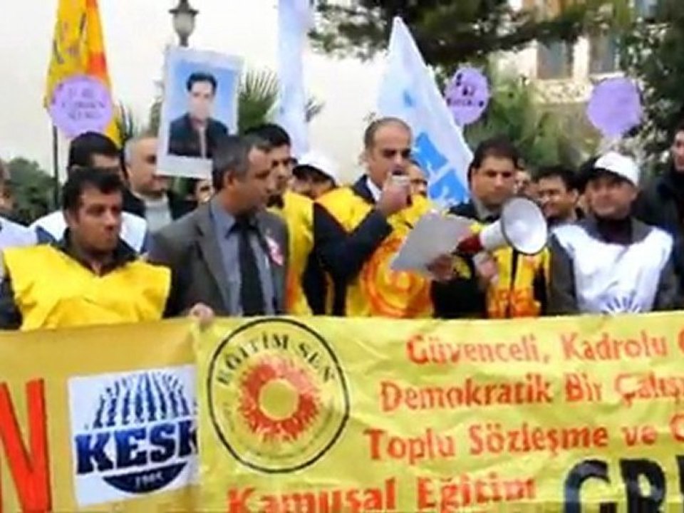 emekçiler grevde