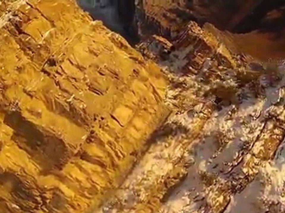 Birds Eye Video of Mountain Goats in a Winter Wonderland with GoPro Hero2 and DragonLink FPV - YouTube