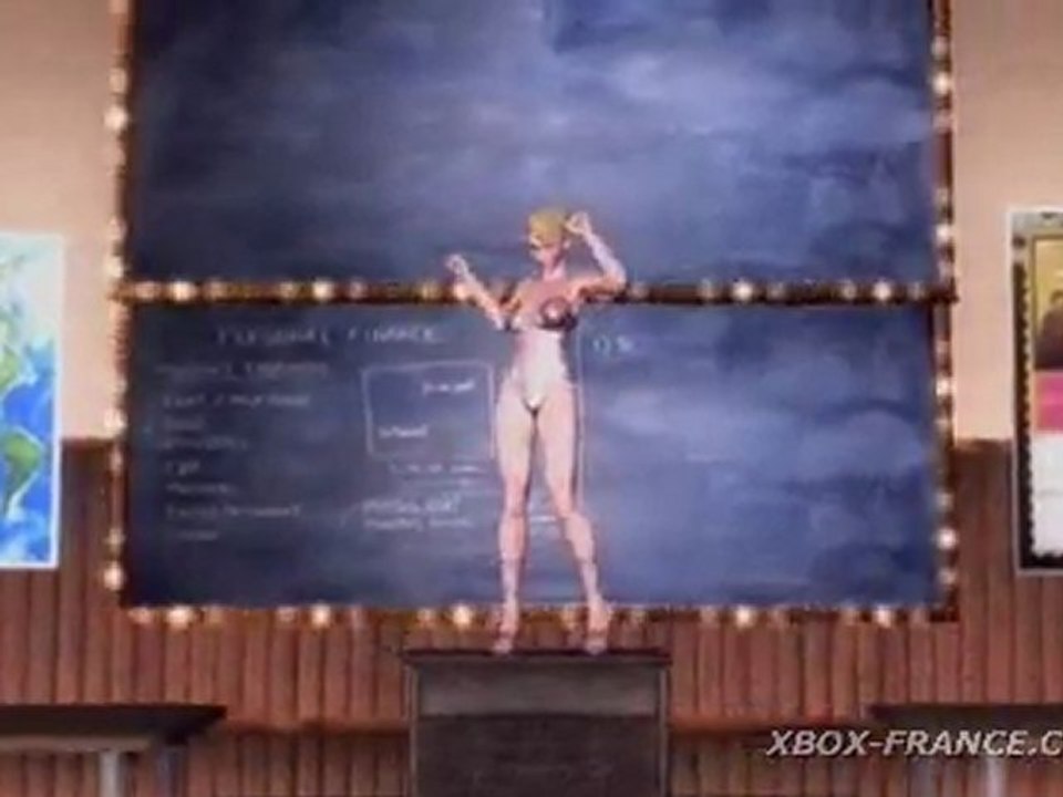 Rumble Roses XX (360) - L'entrée sur le ring de Miss Spencer.