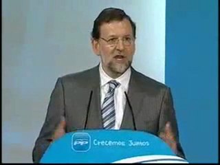 Rajoy: "España necesita que se le insufle un nuevo espíritu"