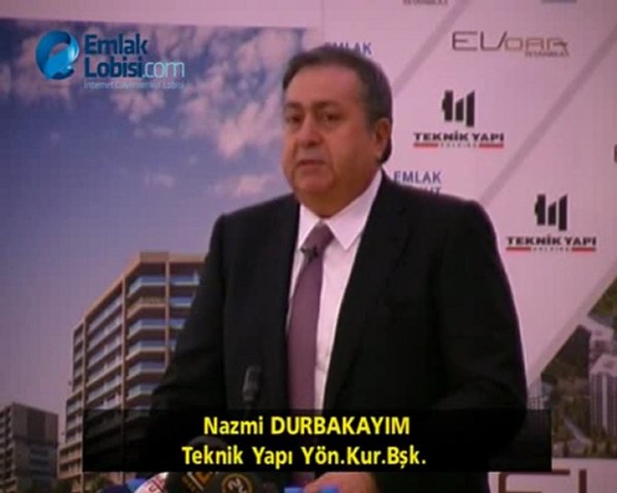 Teknik Yapı Evora İstanbul 2. Etap Lansman www.emlaklobisi.com