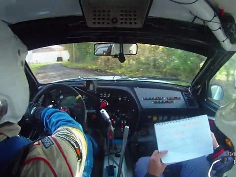 Cam Embarquée Rallye Médoc 2011 - ES5 - 306 F2-14