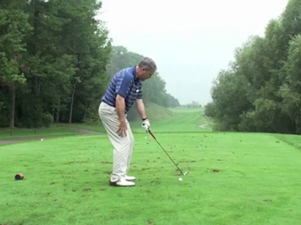 Bread and butter golf shot
