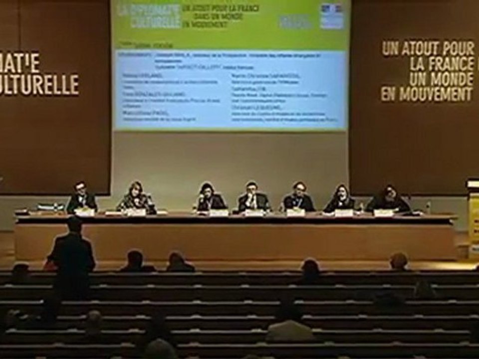 7ème table ronde “Le numérique: nouveaux espaces de diffusion, nouveaux espaces de débat” [2ème partie]