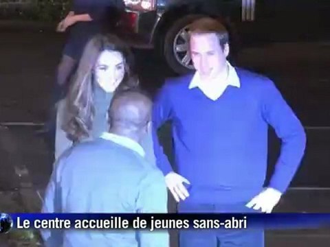 Le Prince William se rend dans un foyer pour jeunes sans-abri