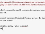 make money online methods! I will teach you how to EARN AN EXTRA $700 a day  Internet Job