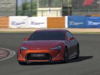 Gran Turismo 5 Patch 2.02 - Toyota FT-86 II Concept '11 at Tsukuba