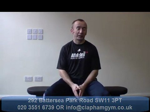 London Personal trainer explains home workout program