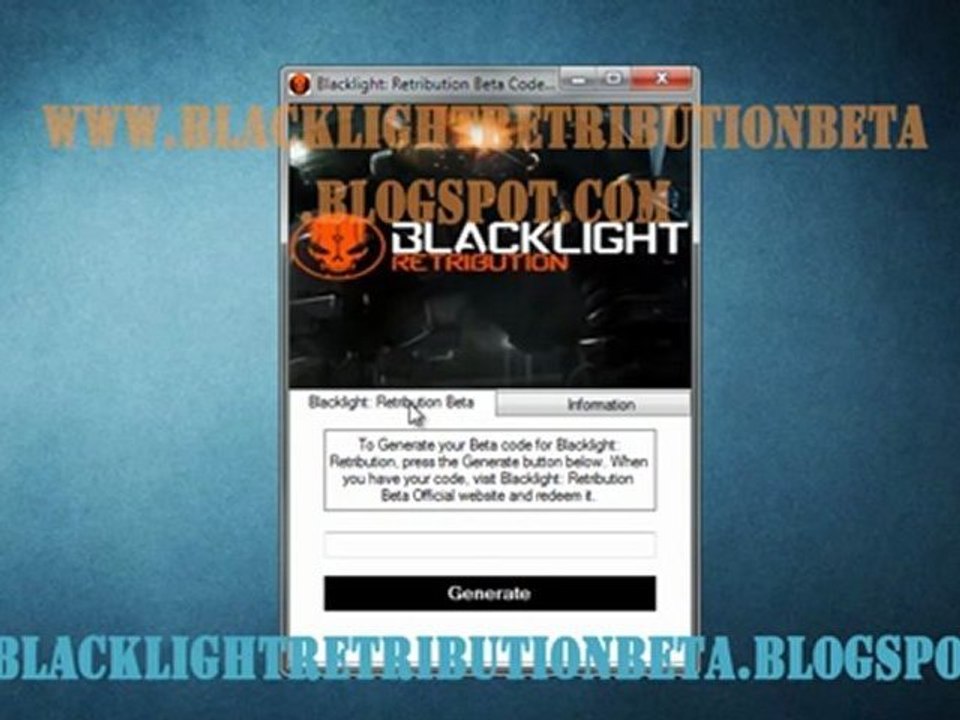 Free Beta Code For Blacklight Retribution!