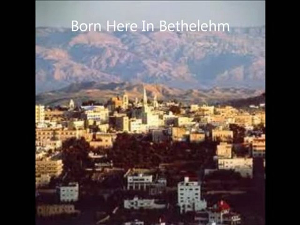 New Christmas Song - Born Here In Bethlehem