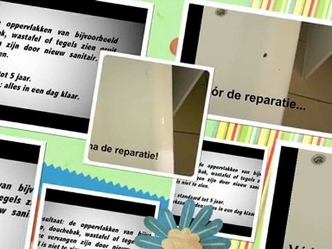 Schade aan badkuip herstellen