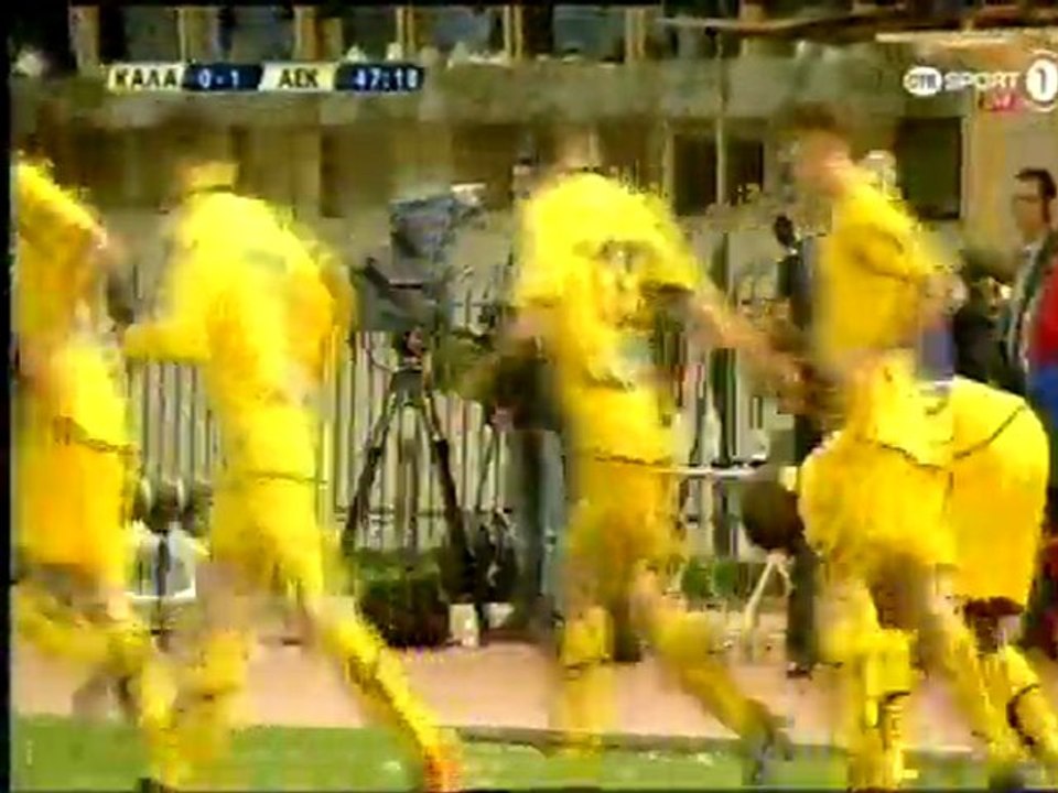 Καλαμάτα vs ΑΕΚ | To 0-1 από τον Στιβ Μπέλεκ