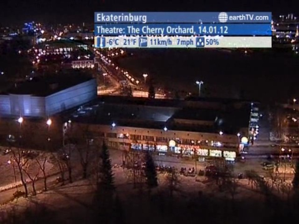 Berlin - Germany, Budapest - Hungary, Seattle - USA, Ekaterinburg - Russia, Warsaw - Poland, Niagara Falls - Canada, Cannes - France