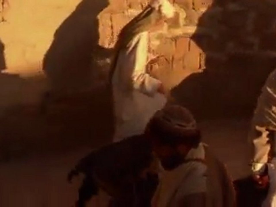 Mary and Jooseph travel to Bethlehem