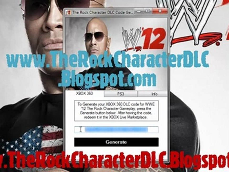WWE 12 The Rock Character DLC Full Game Crack + Free Download