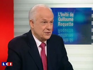 Alain Lambert, invité de LCI 22 décembre 2011, Campagne de François Bayrou