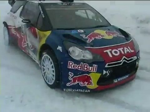 Essais rallye monte-carlo 2012 Hirvonen DS 3 WRC
