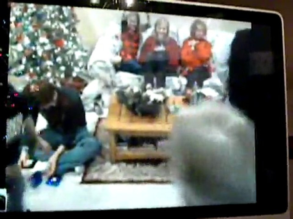 Family Christmas Skype