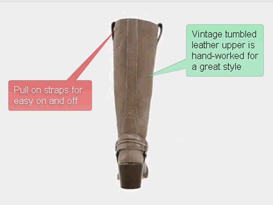 FRYE CARMEN HARNESS TALL BOOT