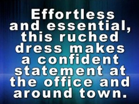 BCBGMAXAZRIA Womens Ruched Sweater Dress