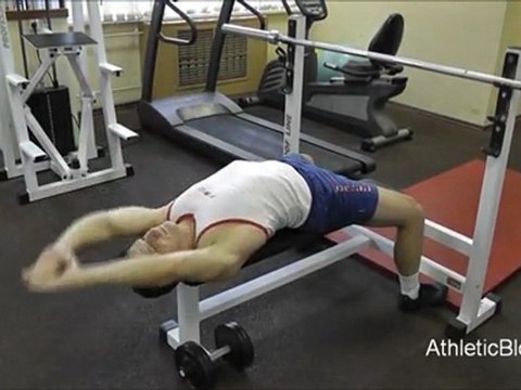 Пулловер. Техника выполнения упражнения.