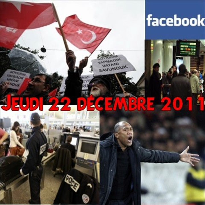 Flash d'actu du Jeudi 22 Décembre 2011