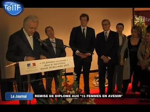 Remise de diplôme aux « 15 femmes en avenir » (Sarcelles)