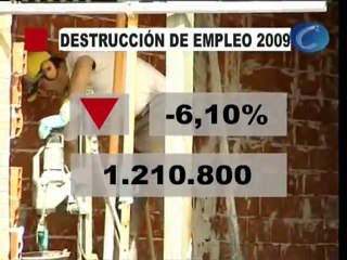 El paro alcanzó en 2009 la cifra record de 4.326.500 personas