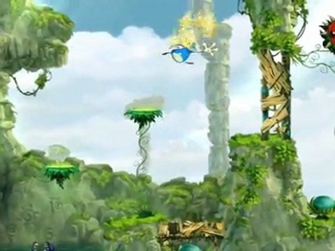 Let's Play Rayman Origins: Jibberish Jungle - New Challenger TURBO