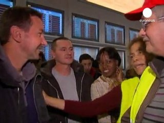 French PM defends use of police in airport strike