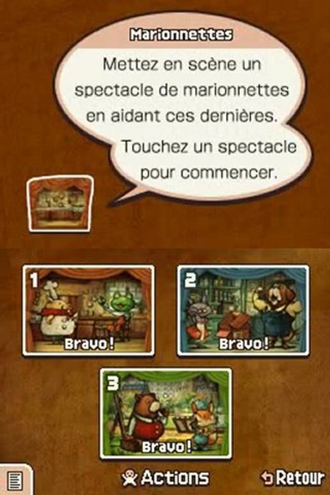 [16/17] Soluce Professeur Layton et l'appel du spectre (P.L.4): Mini jeu 3: MARIONETTES