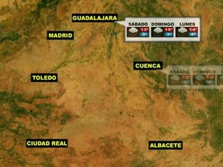 El tiempo en España, por CCAA, del viernes 11 al lunes 14 de marzo (inclusive)