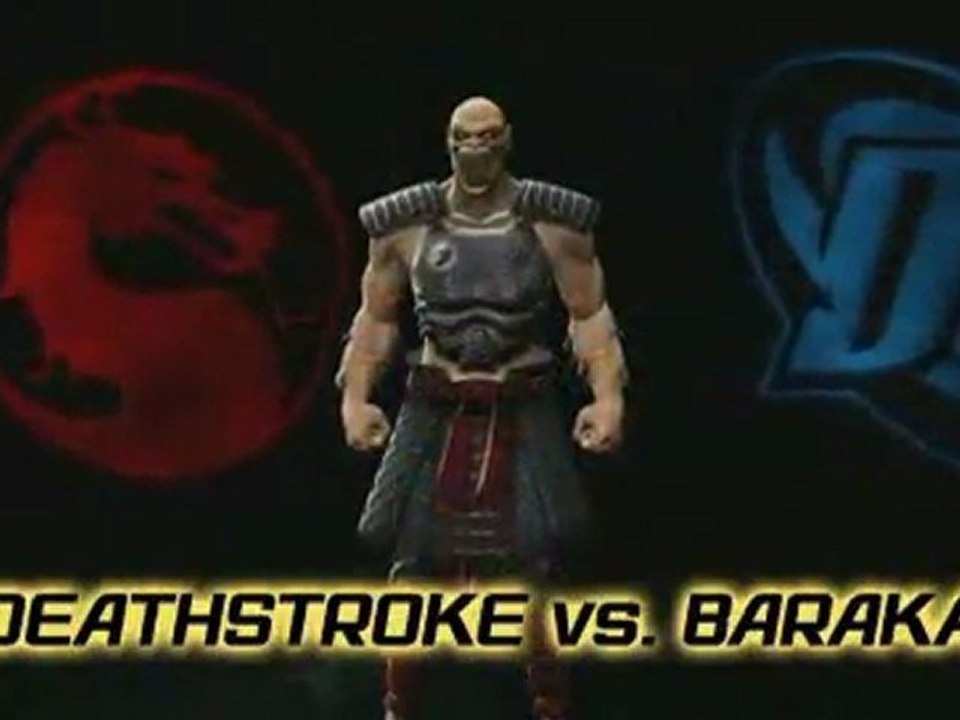Mortal Kombat vs DC Universe (360) - Wonder Woman, Kitana, Deathstroke, Baraka