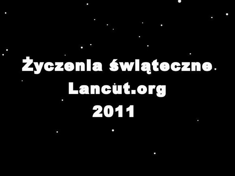 Życzenia świąteczne 2011