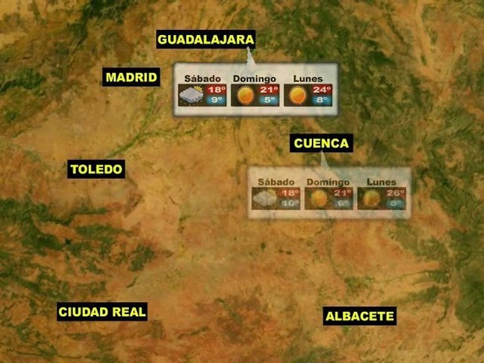 El tiempo en España por CCAA, previsión del viernes 6 al lunes 9 de mayo