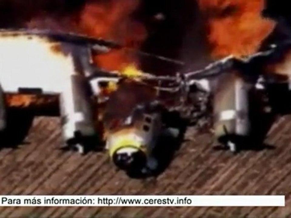 Un B-17 de la IIGM se estrella en Chicago