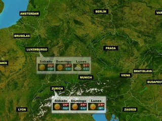 El tiempo en Europa, por países, previsión del  viernes 30 de septiembre al lunes 3 de octubre