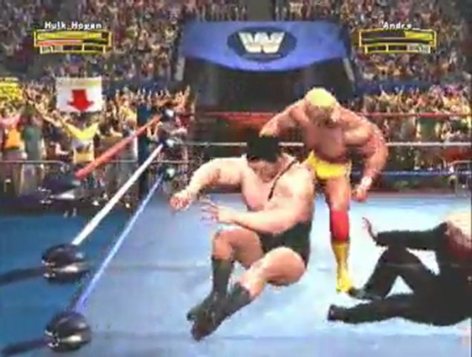 WWE : Legends of Wrestlemania (360) - Hulk Hogan vs Andre The Giant
