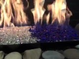 Galt Fireplace Low Cost UPGRADE Gas Log, Bead, Glass Options