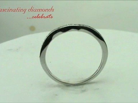 Round Cut Diamond Wedding Prong Set Anniversary Band