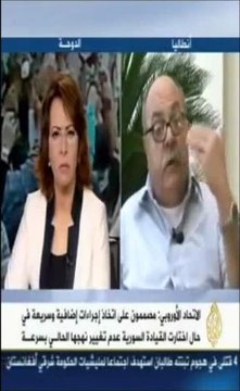 Aljazeera news syria 23.05.2011 عبد الرزاق عيد لقناة الجزيرة أخبار سورية