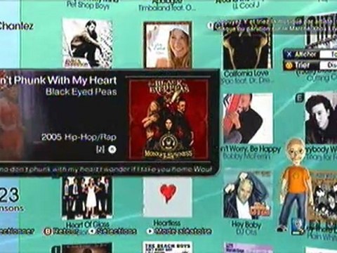 Lips : Number One Hits (360) - Tracklisting du jeu (part I)