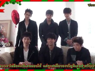 [Thai - sub] Christmas Greetings with 2PM