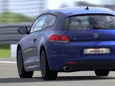 Gran Turismo 5 - VW Golf VI R '10 vs VW Scirocco R '10 - Online Battle at Nurburgring